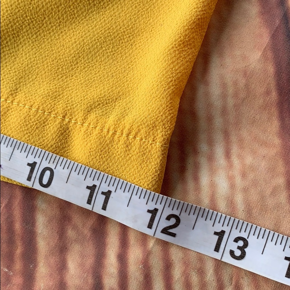 LUXXEL Yellow 2 Piece Halter Top High Waist Pants - Picture 15 of 16